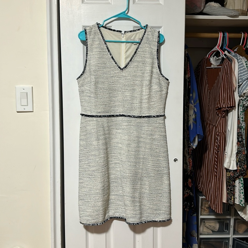 Tweed-like LOFT dress